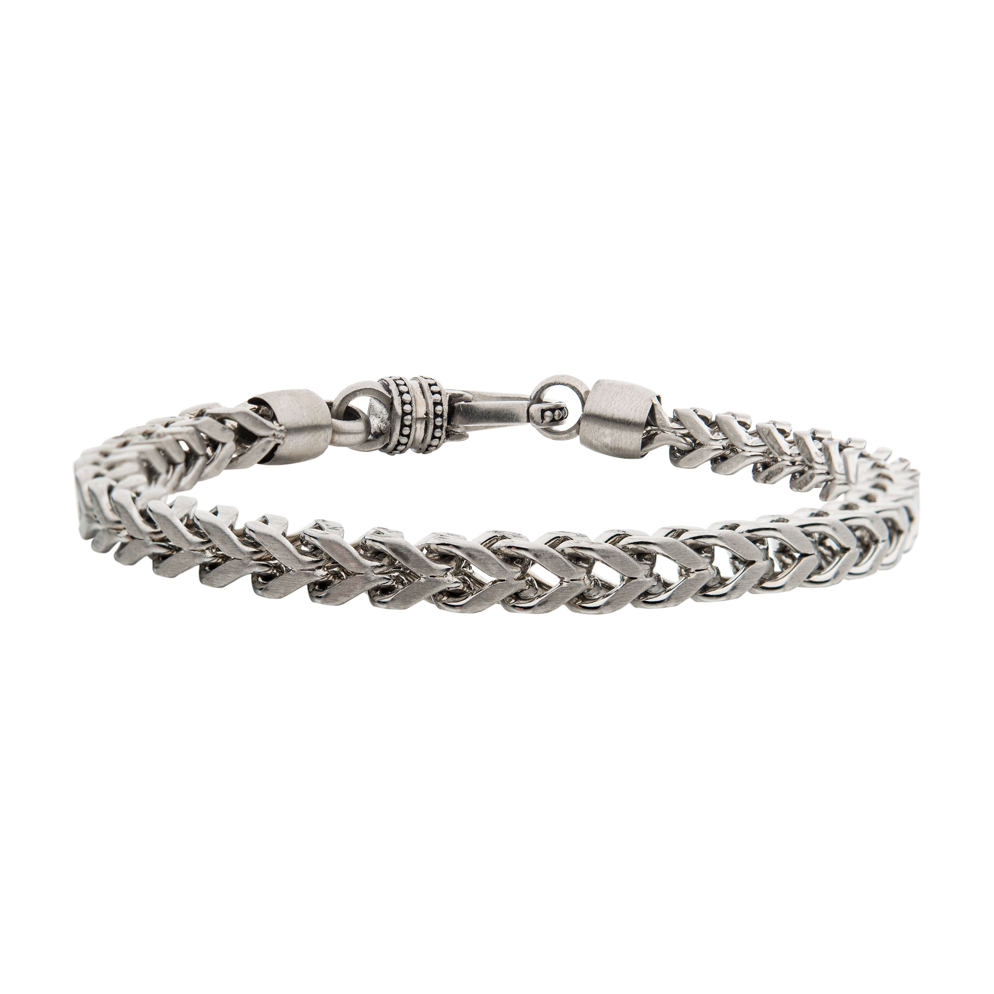 Stainless Steel Franco Chain Bracelet Enchanted Jewelry Plainfield, CT