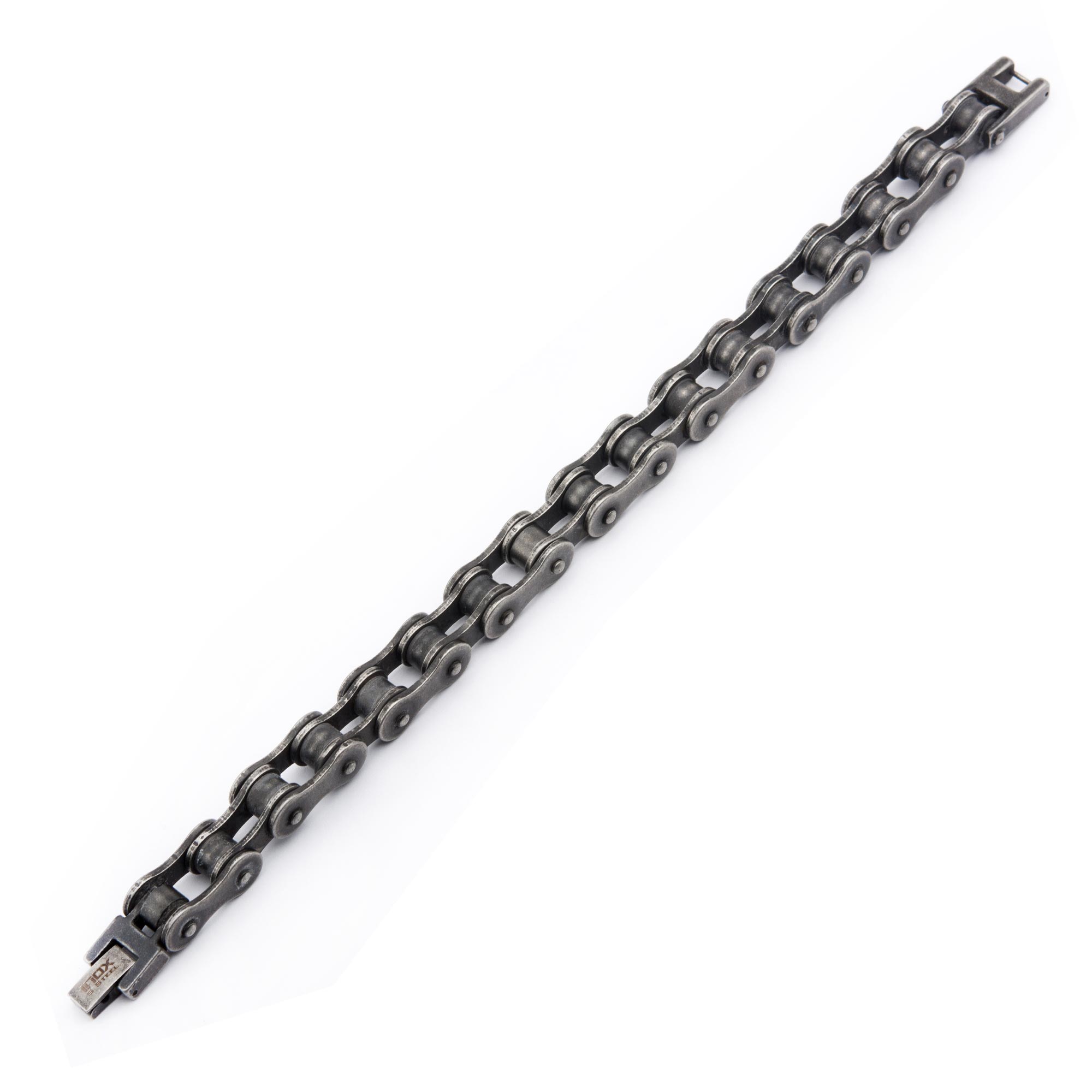 Stainless Steel Motor Chain Bracelet Image 3 Lewis Jewelers, Inc. Ansonia, CT