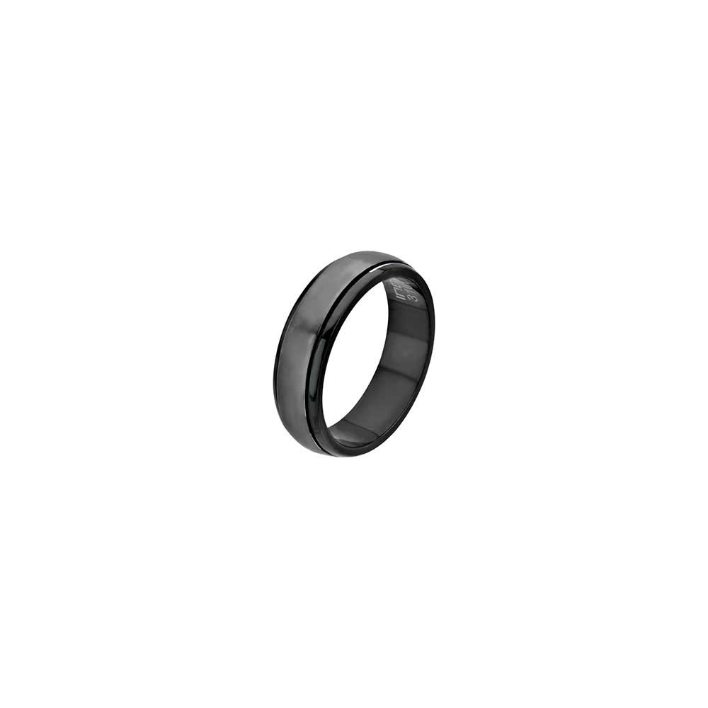 Black Plated Spinner Ring Milano Jewelers Pembroke Pines, FL