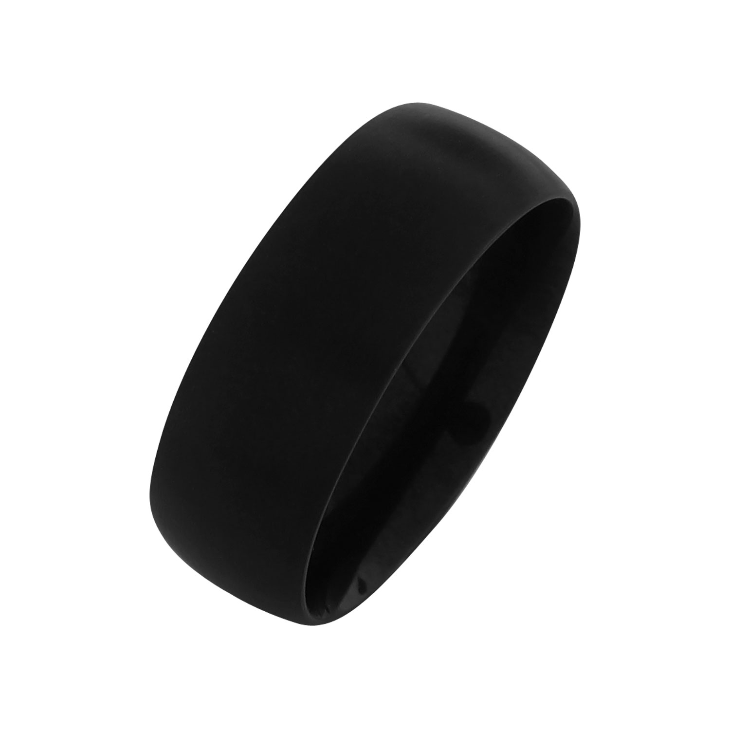 Plain Plated Black Matte Ring Mueller Jewelers Chisago City, MN