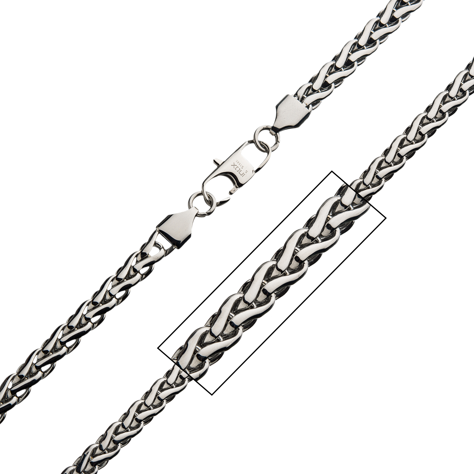 Steel French Rope Chain P.K. Bennett Jewelers Mundelein, IL