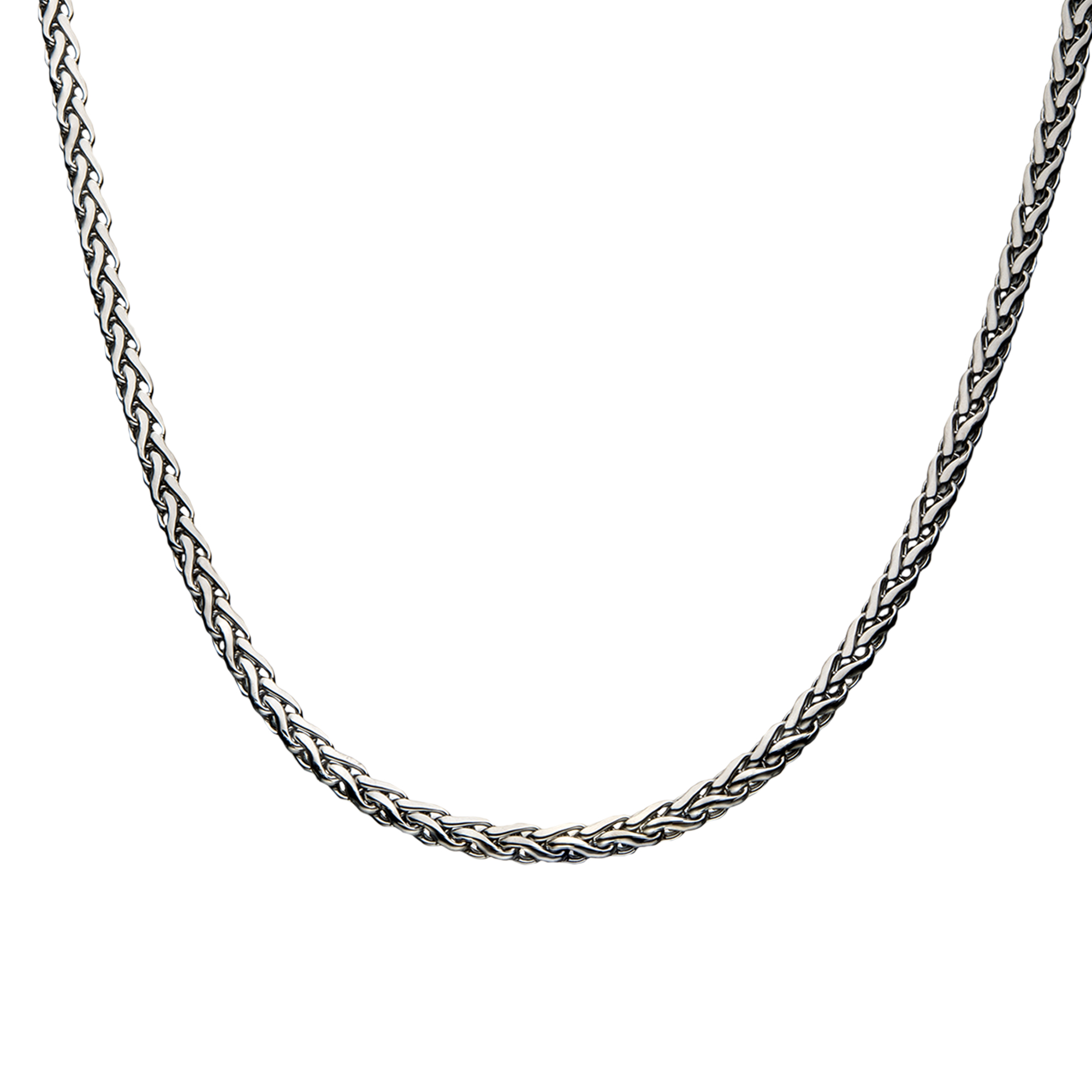 Steel French Rope Chain Image 2 Spath Jewelers Bartow, FL