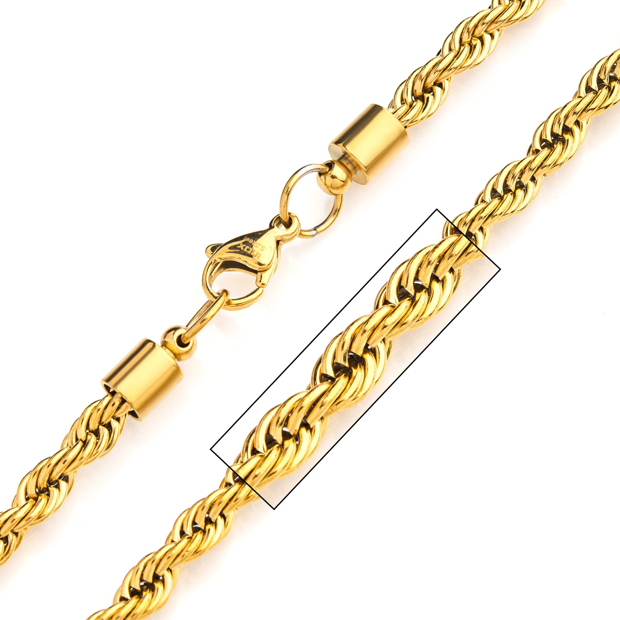 Gold Plated French Rope Chain Milano Jewelers Pembroke Pines, FL
