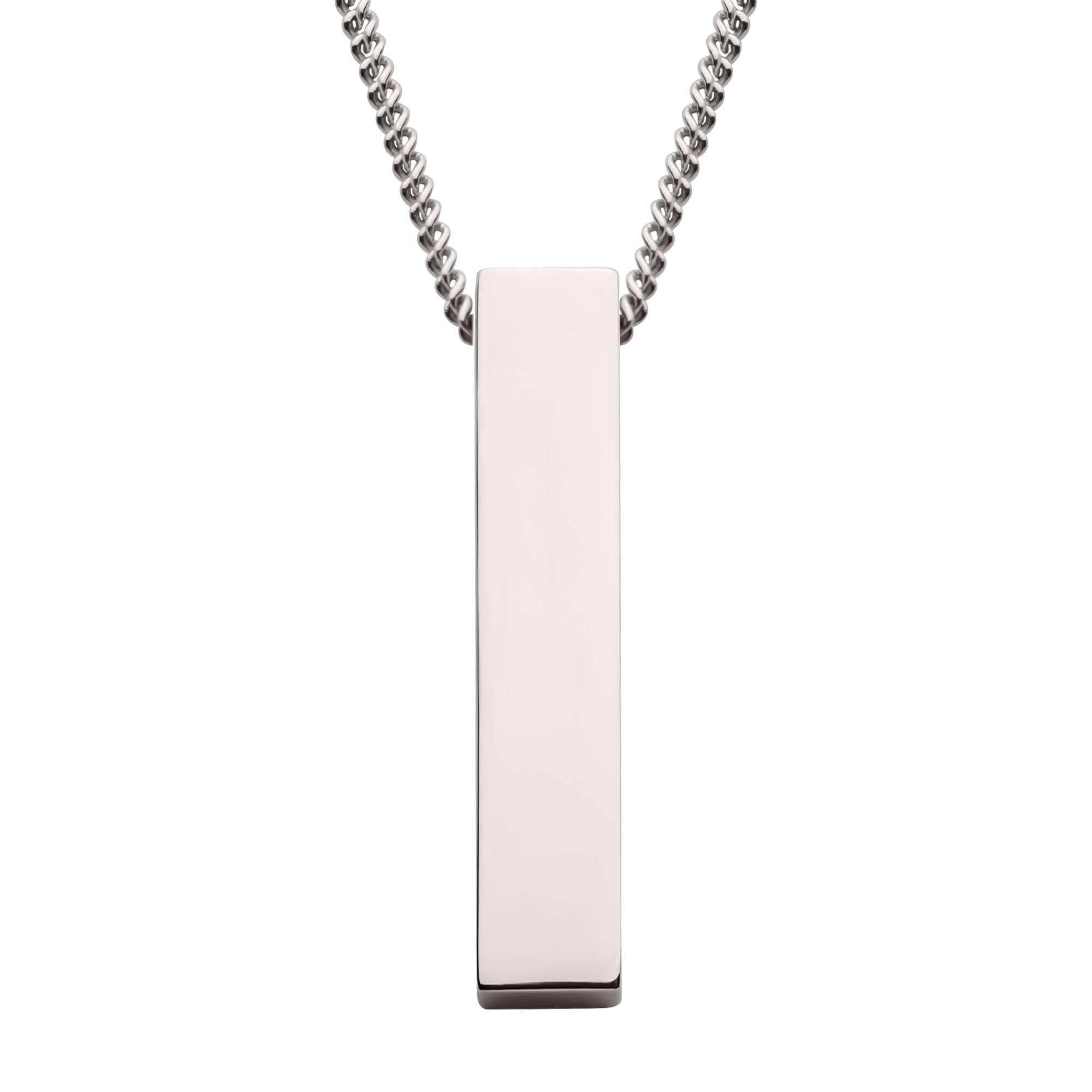 The Monolith Engravable Pendant with Chain Mueller Jewelers Chisago City, MN