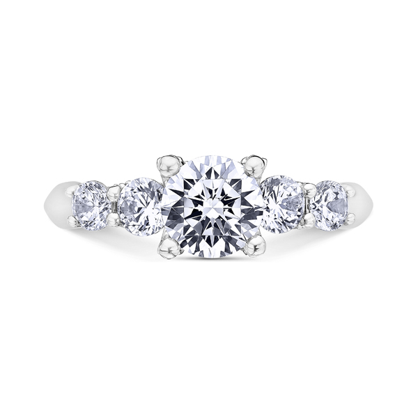 Platinum "The Crown" Diamond Engagement Ring Alexander's of Atlanta Lawrenceville, GA
