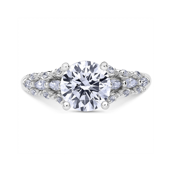 18K "Luminaire" Diamond Engagement Ring Alexander's of Atlanta Lawrenceville, GA