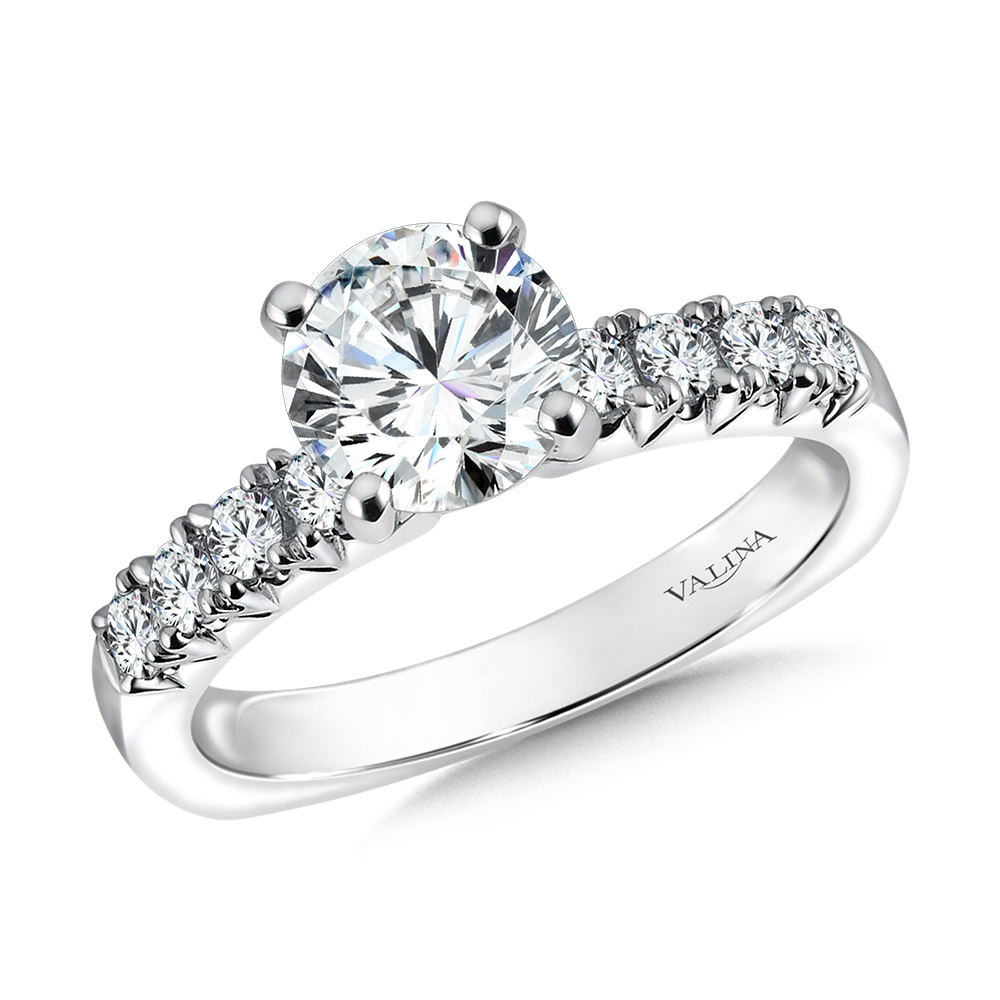 Five-Stone Straight Engagement Ring Gold Mine Jewelers Jackson, CA