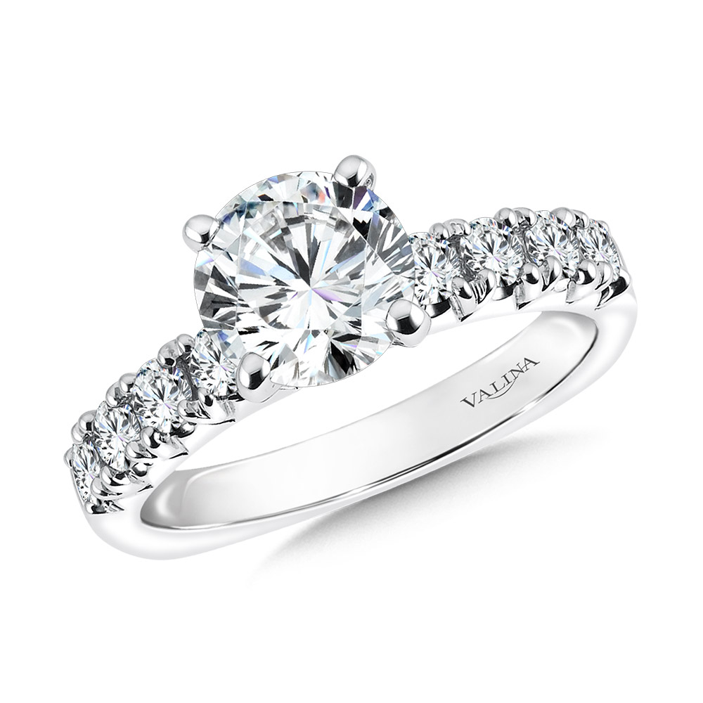 Five-Stone Straight Engagement Ring The Jewelry Source El Segundo, CA