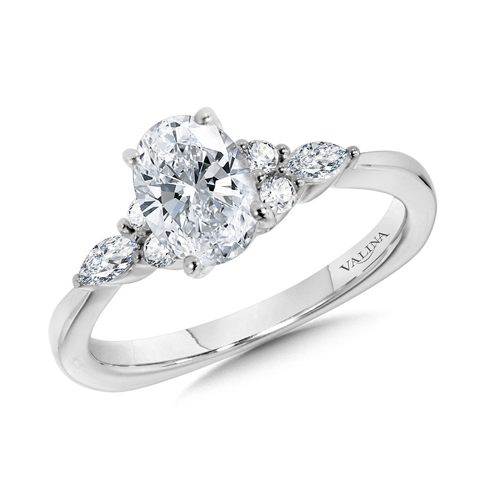 Tapered Diamond Engagement Ring Glatz Jewelry Aliquippa, PA
