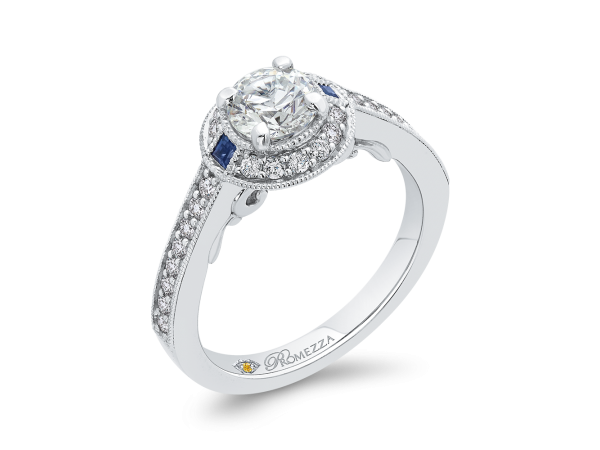 14K White Gold Engagement Ring Vandenbergs Fine Jewellery Winnipeg, MB