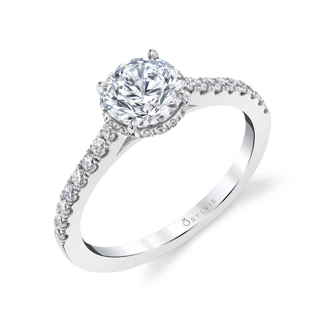 Hidden Halo Ring - Anastasia SVS Fine Jewelry Oceanside, NY