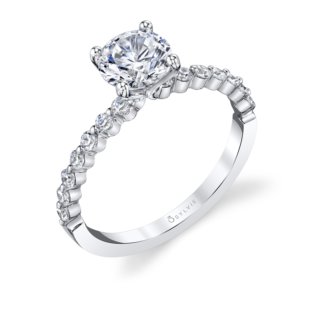 Shared Prong Engagement Ring - Athena SVS Fine Jewelry Oceanside, NY