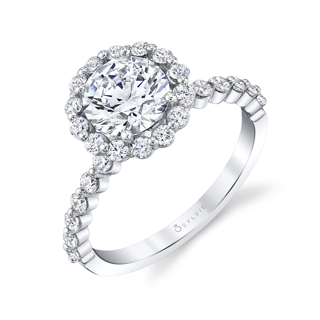 Shared Prong Engagement Ring - Athena SVS Fine Jewelry Oceanside, NY