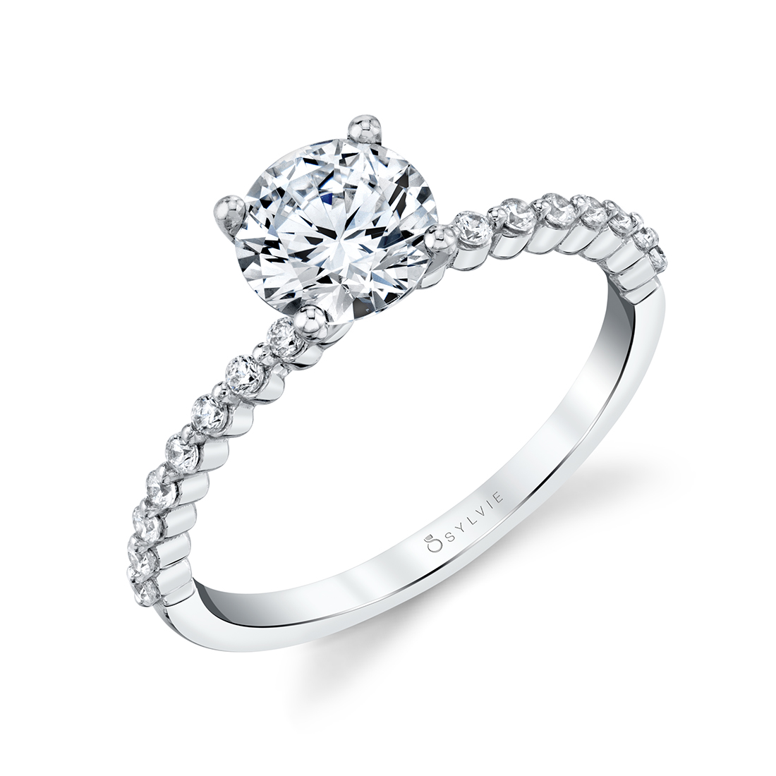 Round Classic Engagement Ring - Estelle SVS Fine Jewelry Oceanside, NY