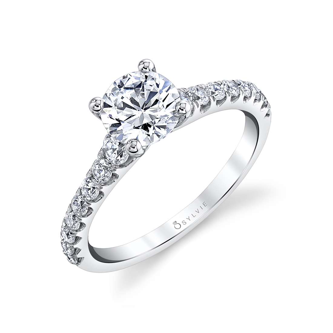 Classic Engagement Ring - Jordane Stuart Benjamin & Co. Jewelry Designs San Diego, CA