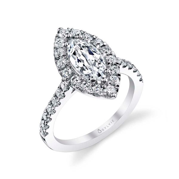 Classic Engagement Ring with Halo - Jacalyn JMR Jewelers Cooper City, FL