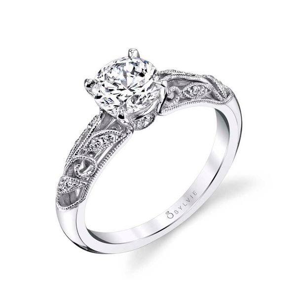 Vintage Engagement Ring - Roial Castle Couture Fine Jewelry Manalapan, NJ