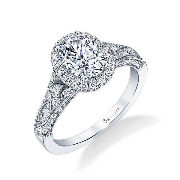 Vintage Inspired Engagement Ring - Cheri Stuart Benjamin & Co. Jewelry Designs San Diego, CA
