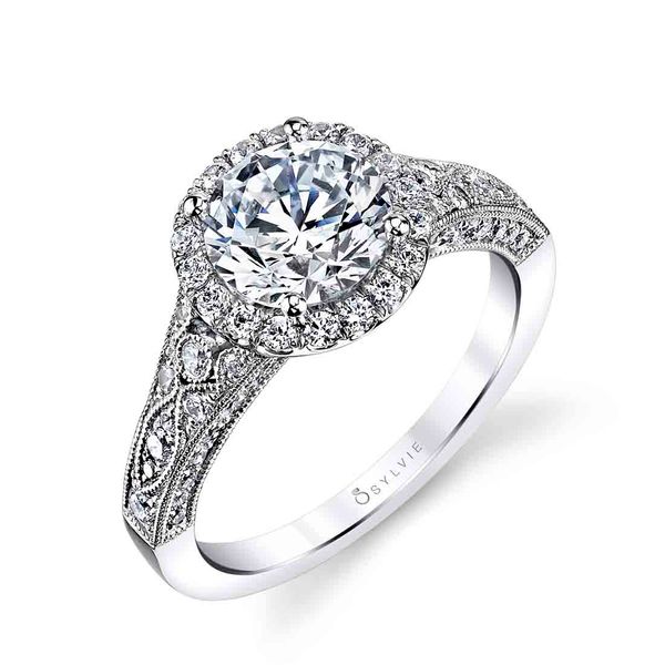 Vintage Inspired Engagement Ring - Cheri JMR Jewelers Cooper City, FL