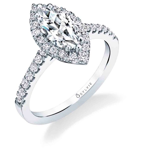 Classic Engagement Ring with Halo - Emma Castle Couture Fine Jewelry Manalapan, NJ