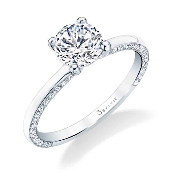 Modern Solitaire Engagement Ring - Messaline E.M. Smith Family Jewelers Chillicothe, OH