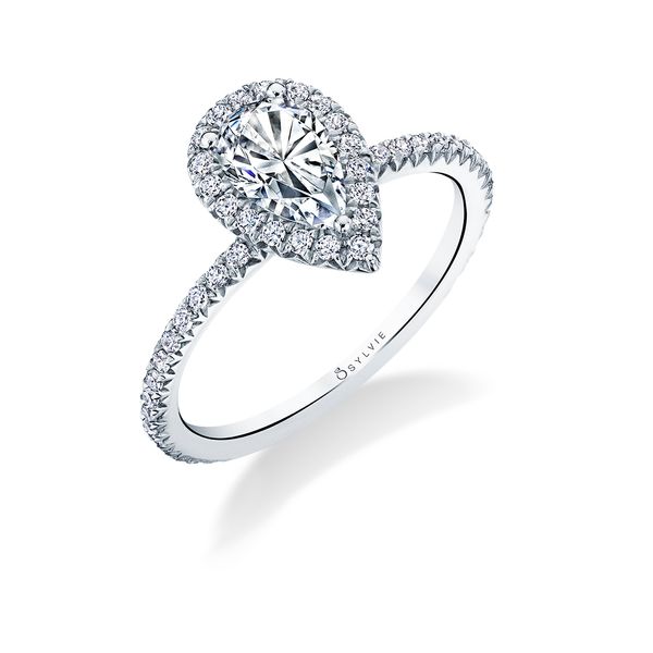Classic Halo Engagement Ring - Vivian E.M. Smith Family Jewelers Chillicothe, OH
