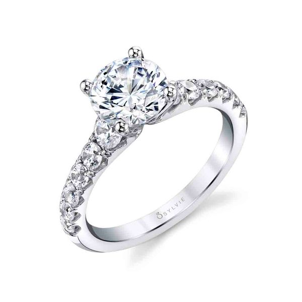 Classic Engagement Ring - Anais Stuart Benjamin & Co. Jewelry Designs San Diego, CA