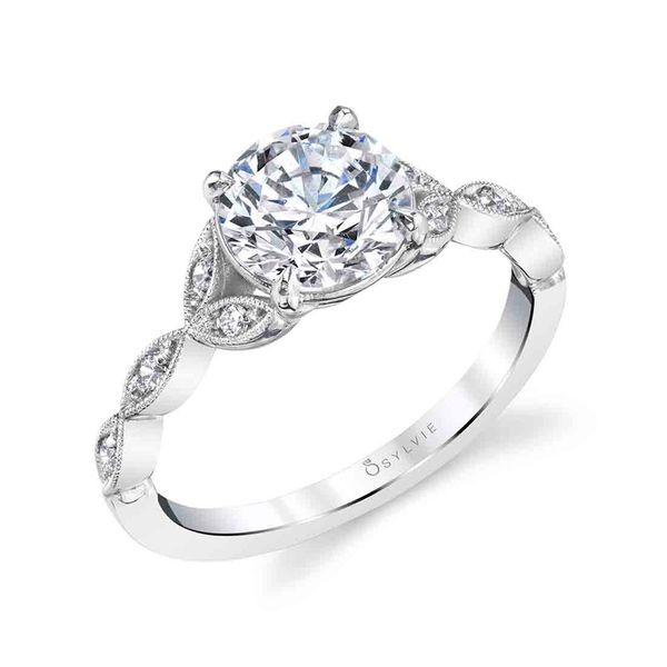 Unique Vintage Engagement Ring - Frederique Cellini Design Jewelers Orange, CT
