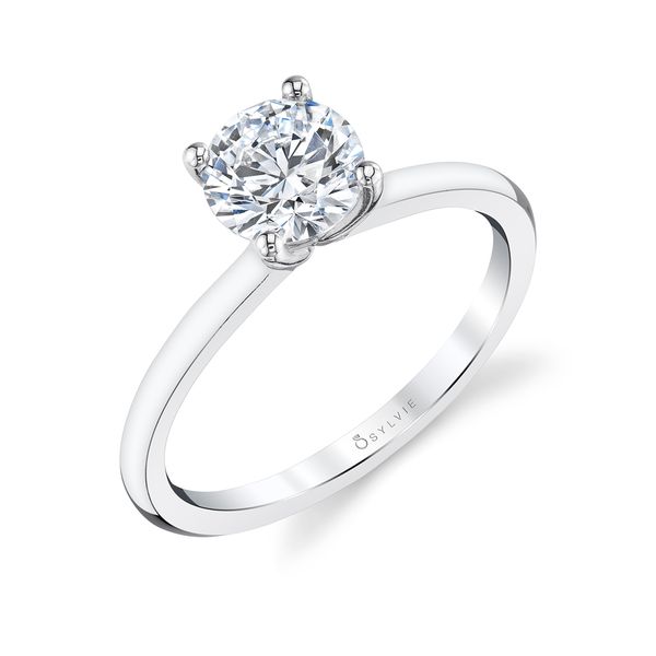 Classic Engagement Ring - Dominique Castle Couture Fine Jewelry Manalapan, NJ