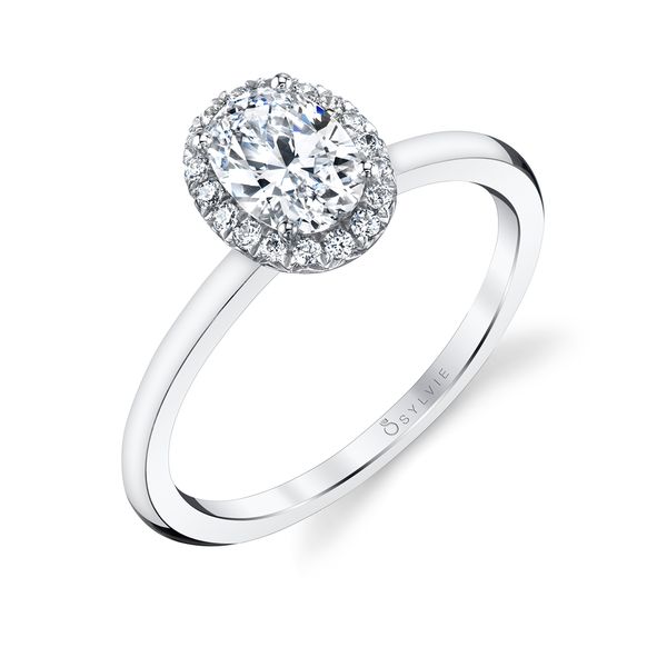 Classic Halo Engagement Ring - Elsie Castle Couture Fine Jewelry Manalapan, NJ
