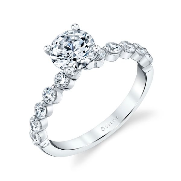 Single Prong Engagement Ring - Karol JMR Jewelers Cooper City, FL