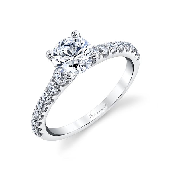 Classic Engagement Ring - Jordane Cellini Design Jewelers Orange, CT