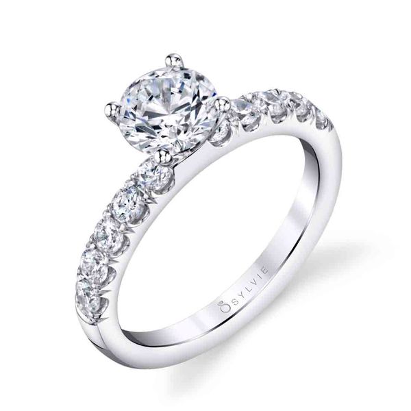 Classic Engagement Ring - Octavie Castle Couture Fine Jewelry Manalapan, NJ
