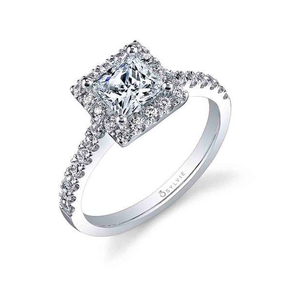 Classic Halo Engagement Ring - Chantelle Cellini Design Jewelers Orange, CT