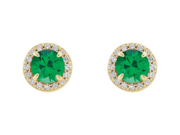 Chatham Lab Created Emerald Earrings 86458 633 P From Diamond Earringany Gemstone Earrings Shire Topaz Aquamarine Morganite Ruby Chatham Lab Created Emerald