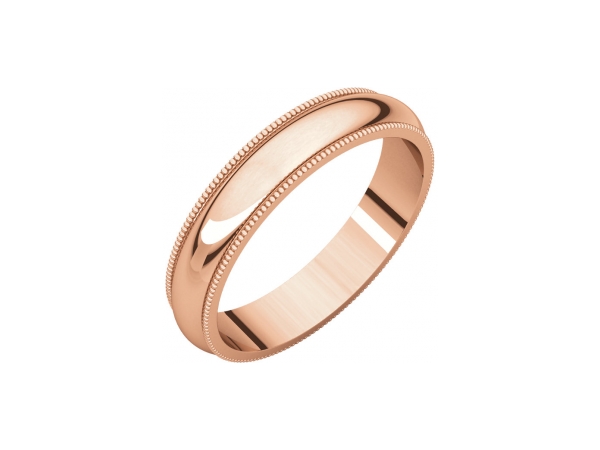 4mm Wedding Band Mg5 5 915 P Bands From Linwood Custom Wedding Bands 4mm Band Image 2