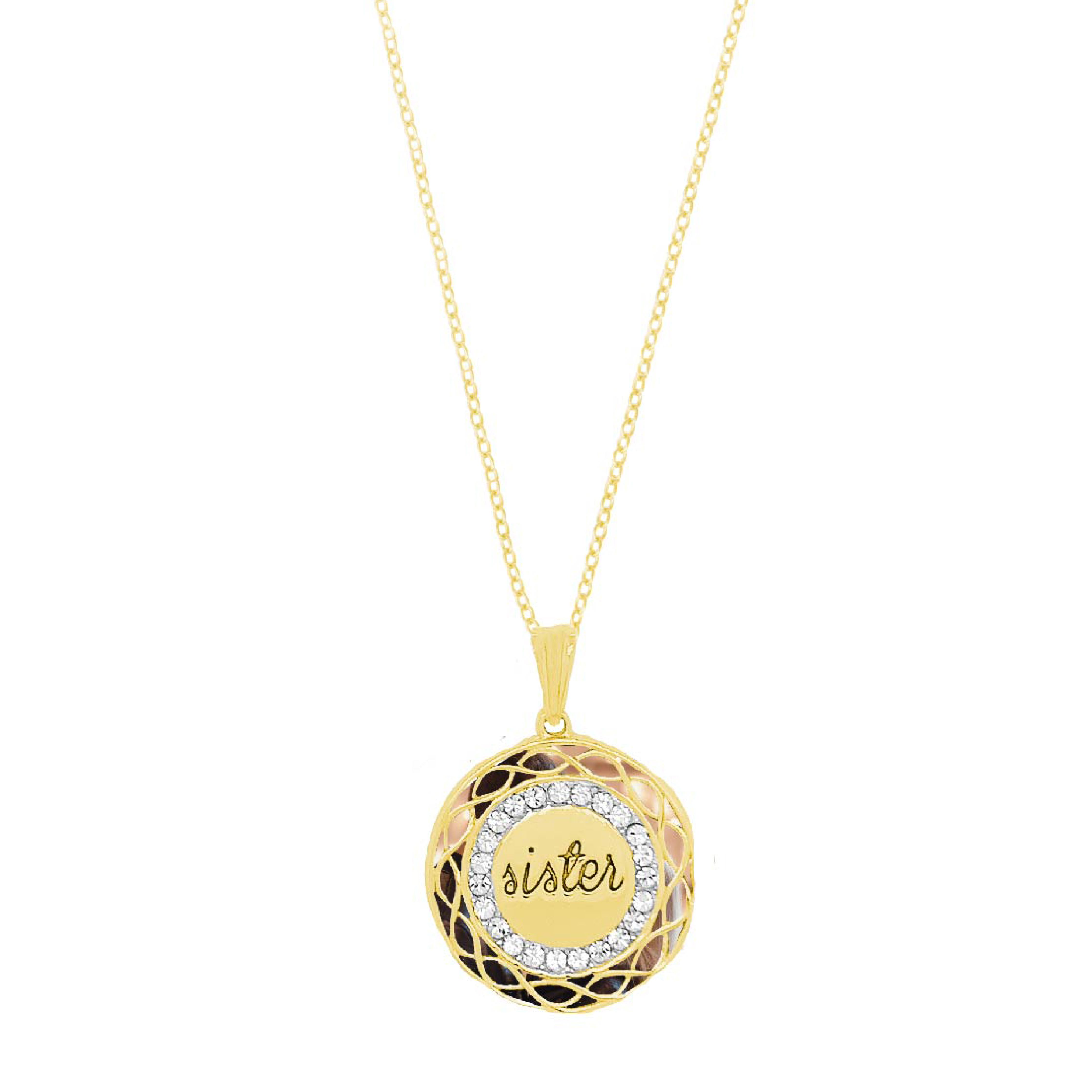 Linda Circle Pendant Necklace In Sterling Silver With Ct Diamond MYKA |  forum.iktva.sa